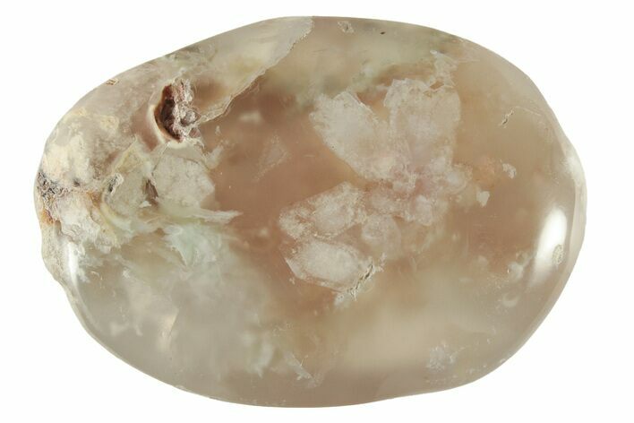 Polished Flower Agate Palm Stone - Madagascar #227009
